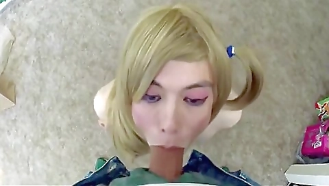 Hot and large blonde teen fucks a huge cock in my pussy