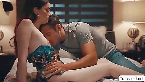 Sexy brunette teen gets her ass fucked in the anal