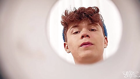 Horny brunette gets a blowjob and then a dick in her ass