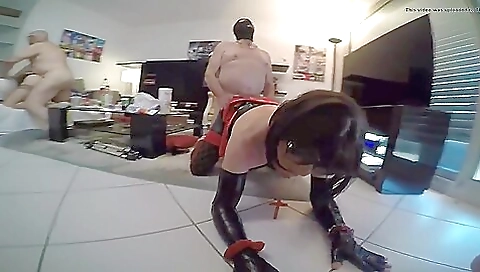 Mature brunette teen 18+ fucks her husband 18+ in amateur video