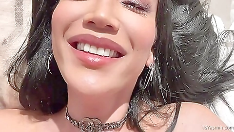 Sexy shemale gets railed by her man after a blowjob